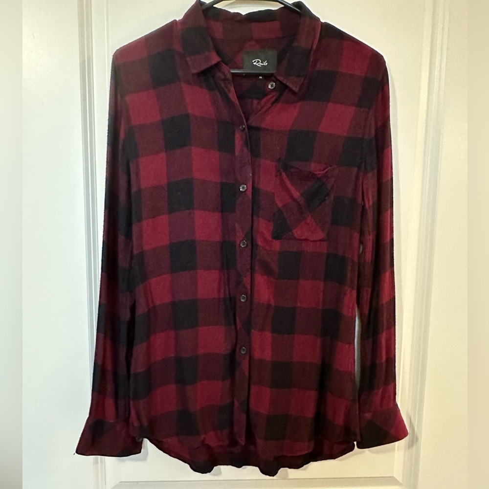 Rails Hunter Rosewood Navy Top XS